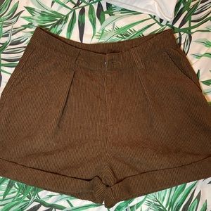 Brown Pants-Shorts